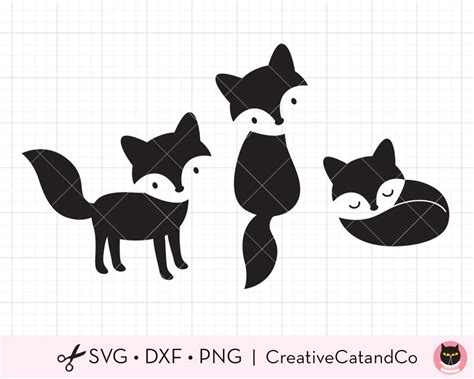 cute fox silhouette|fox silhouette clip art.